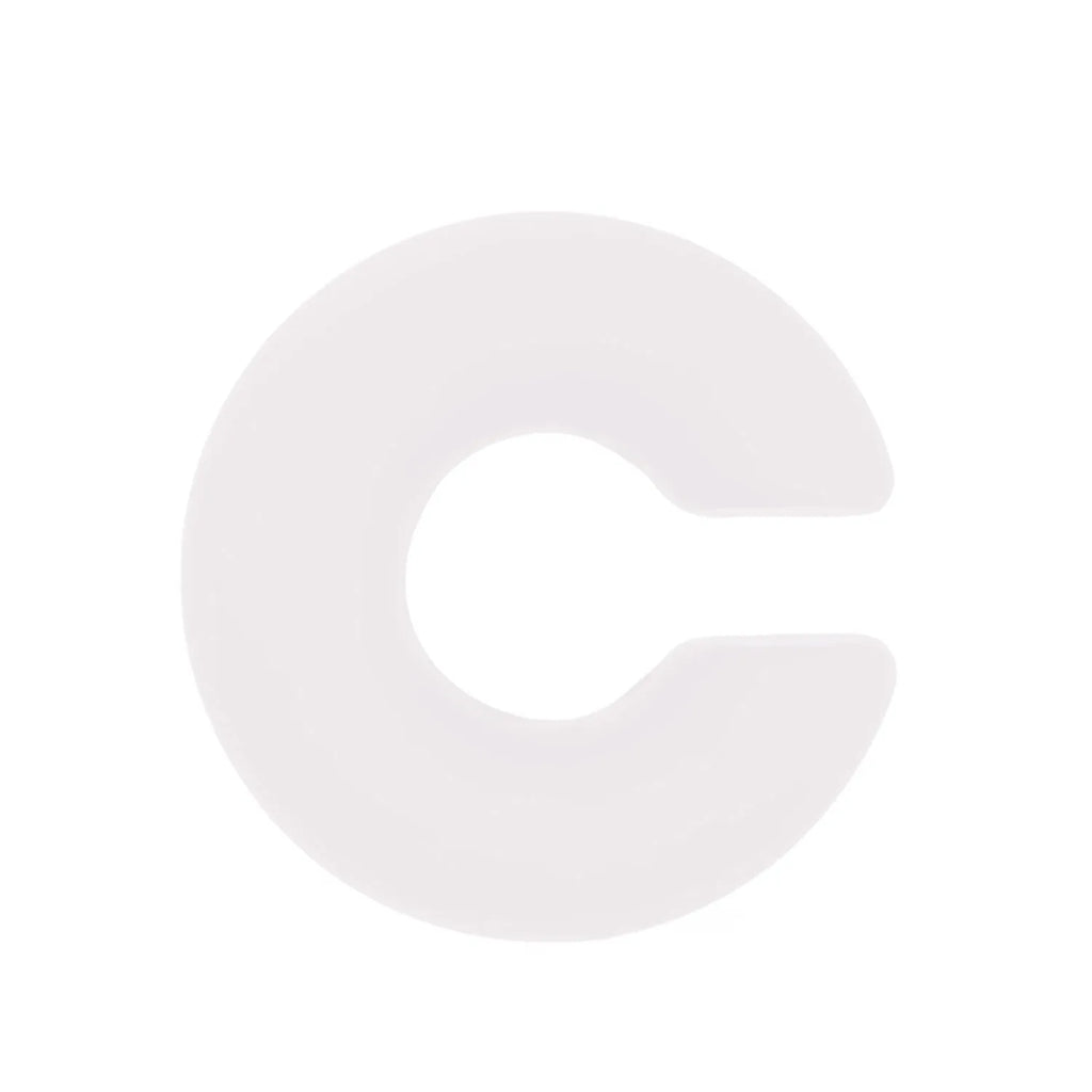 C-shaped matte coarse round clip-on earrings in a choice of 15 candy colours for women.