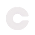 C-shaped matte coarse round clip-on earrings in a choice of 15 candy colours for women.