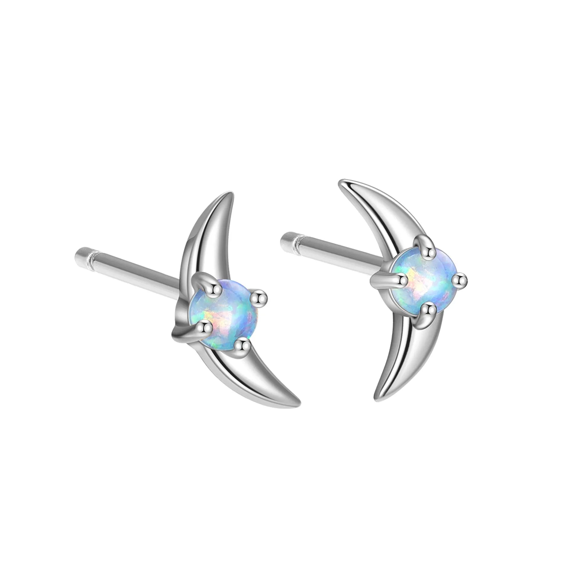 925 silver geometric earrings for women with electroplated finish