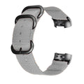 Fitbit Charge nylon replacement strap with three-ring buckle in Army Green colour