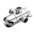 Copper shower water distributor with American bracket and ball joint options