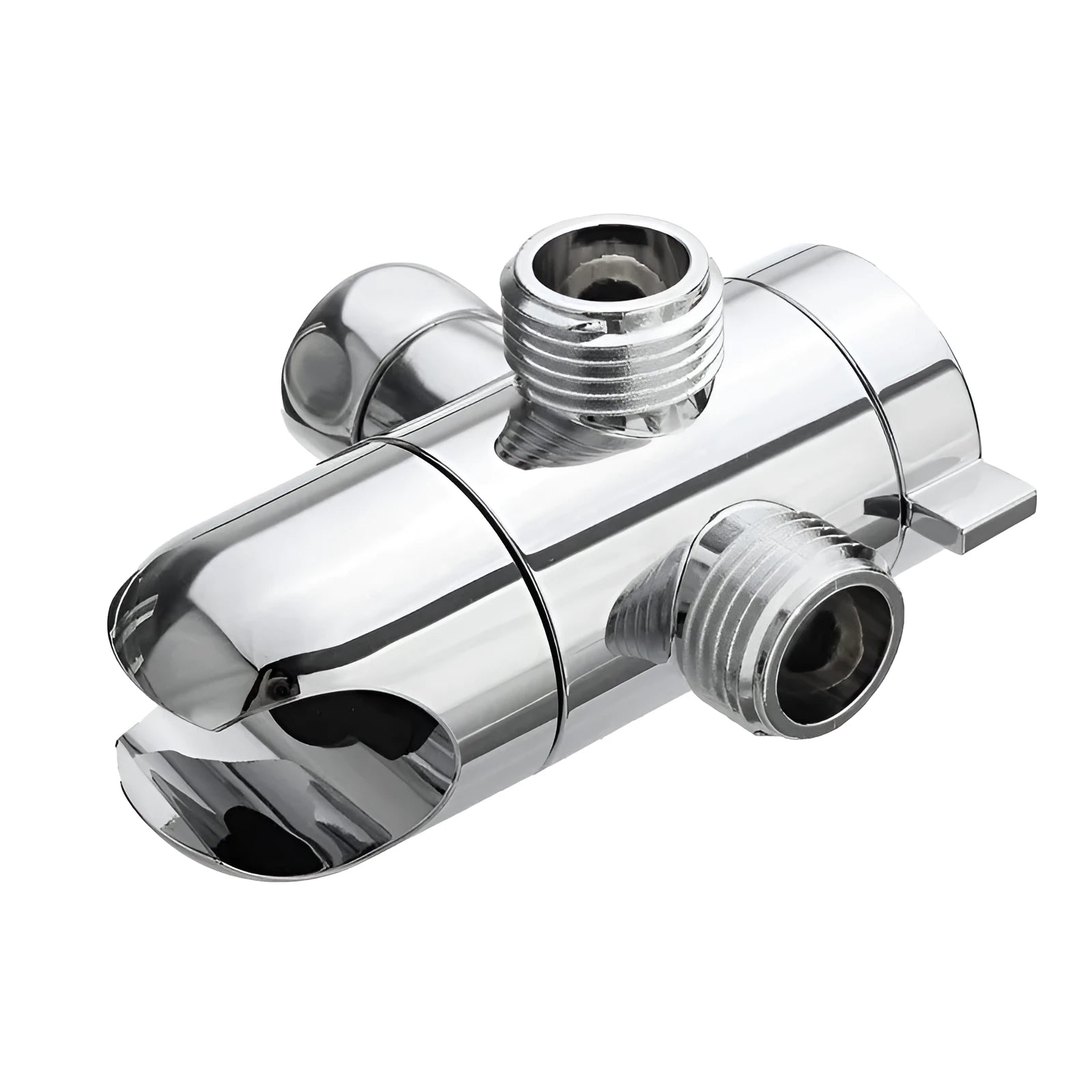 Copper shower water distributor with American bracket and ball joint options
