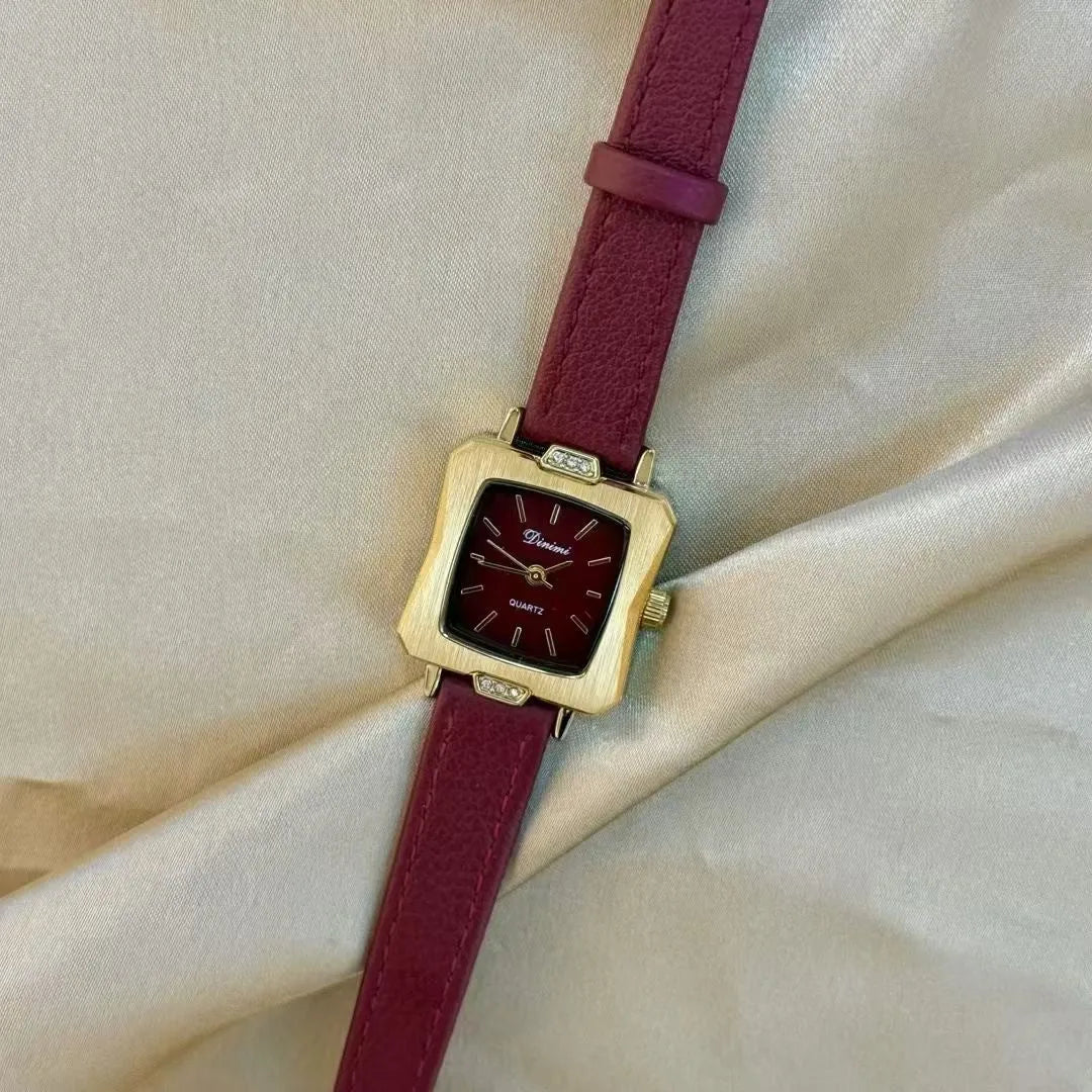 Chinese style alloy women's watch with multiple dial pattern options including diamond and camellia designs