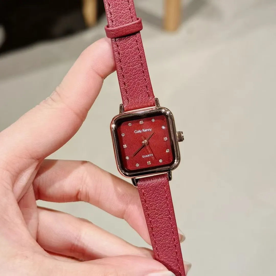 Chinese style alloy women's watch with multiple dial pattern options including diamond and camellia designs