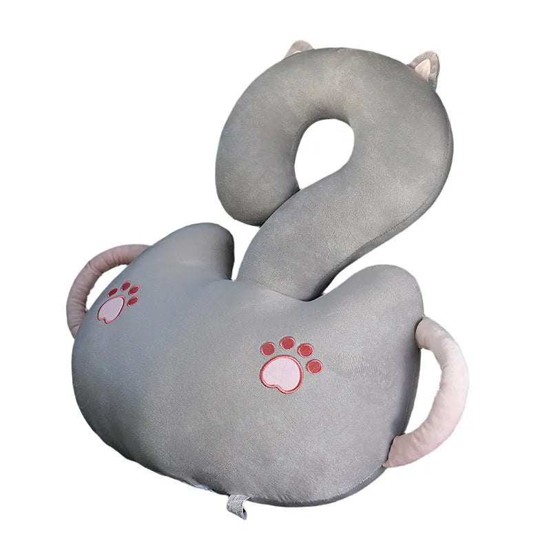 65x65cm cartoon animal hug cushion pillow with removable cover in animal designs