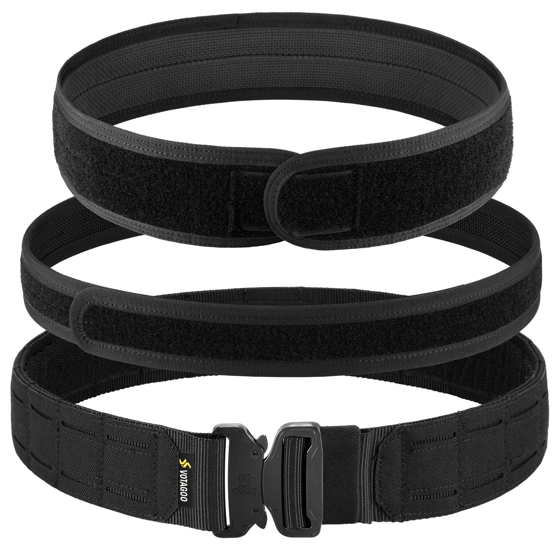 VOTAGOO army fan quick release tactical belt with laser cutting waist seal in CP camouflage colour