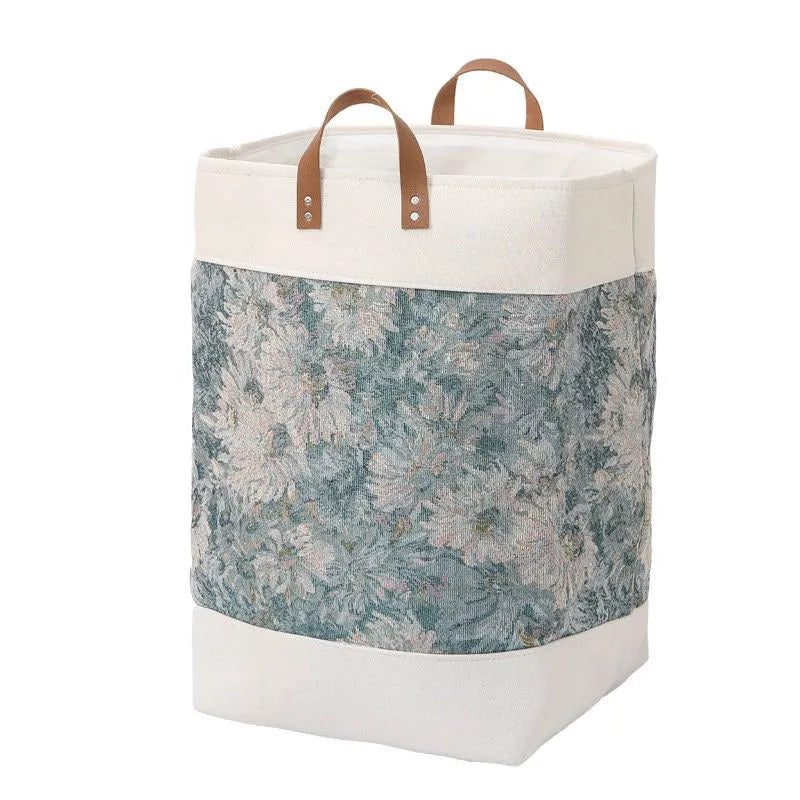 35x35x55cm fabric storage box for clothes and quilt organisation in colourful bear pattern