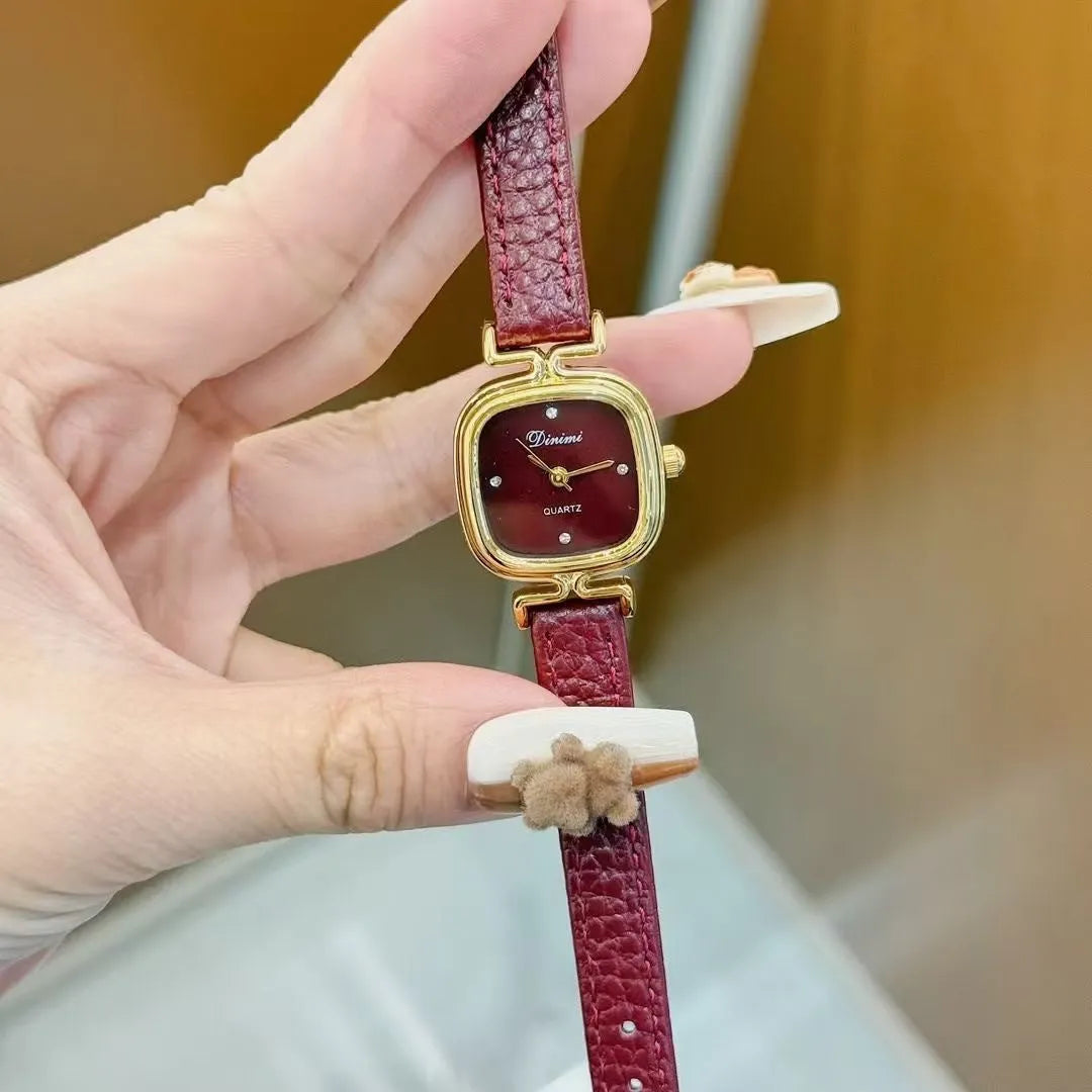 Chinese style alloy women's watch with multiple dial pattern options including diamond and camellia designs