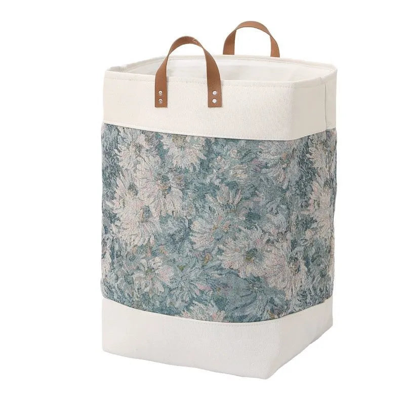 35x35x55cm fabric storage box for clothes and quilt organisation in colourful bear pattern