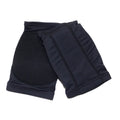 Pair of knee pads for dance and yoga in black or skin colour with size options from XS to XL
