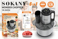 Stainless steel meat grinder vegetable cutting mixer machine in 06036 colour