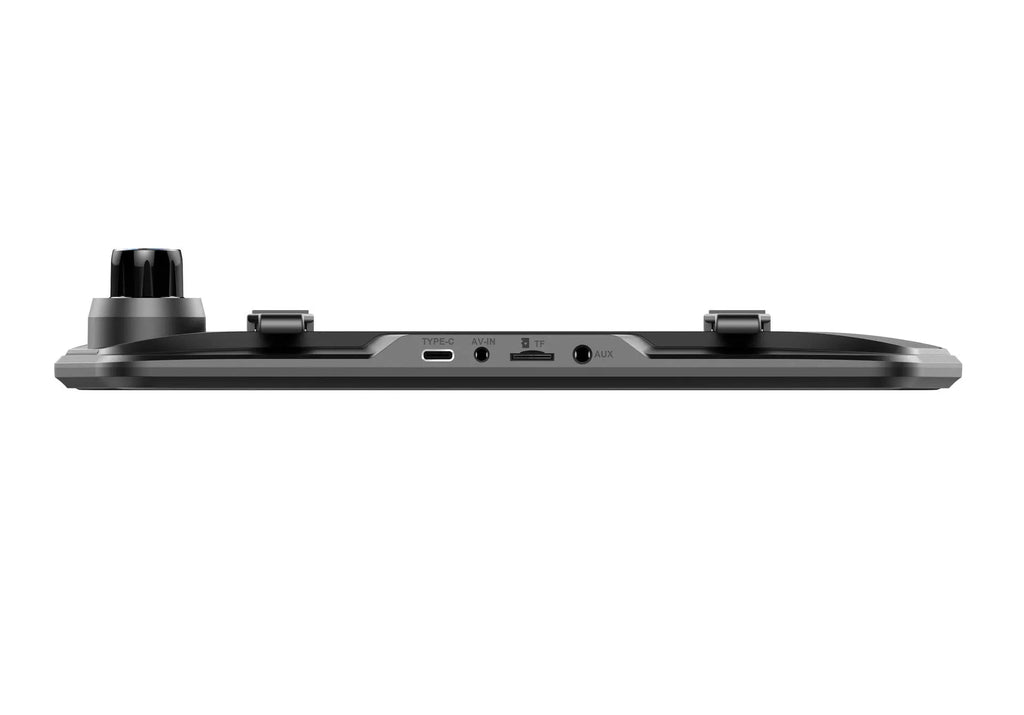9.66 inch touch screen dual-lens driving recorder with rearview mirror mount