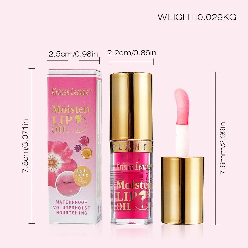 Moisturising lock water lipstick in 3ml format showing colour application
