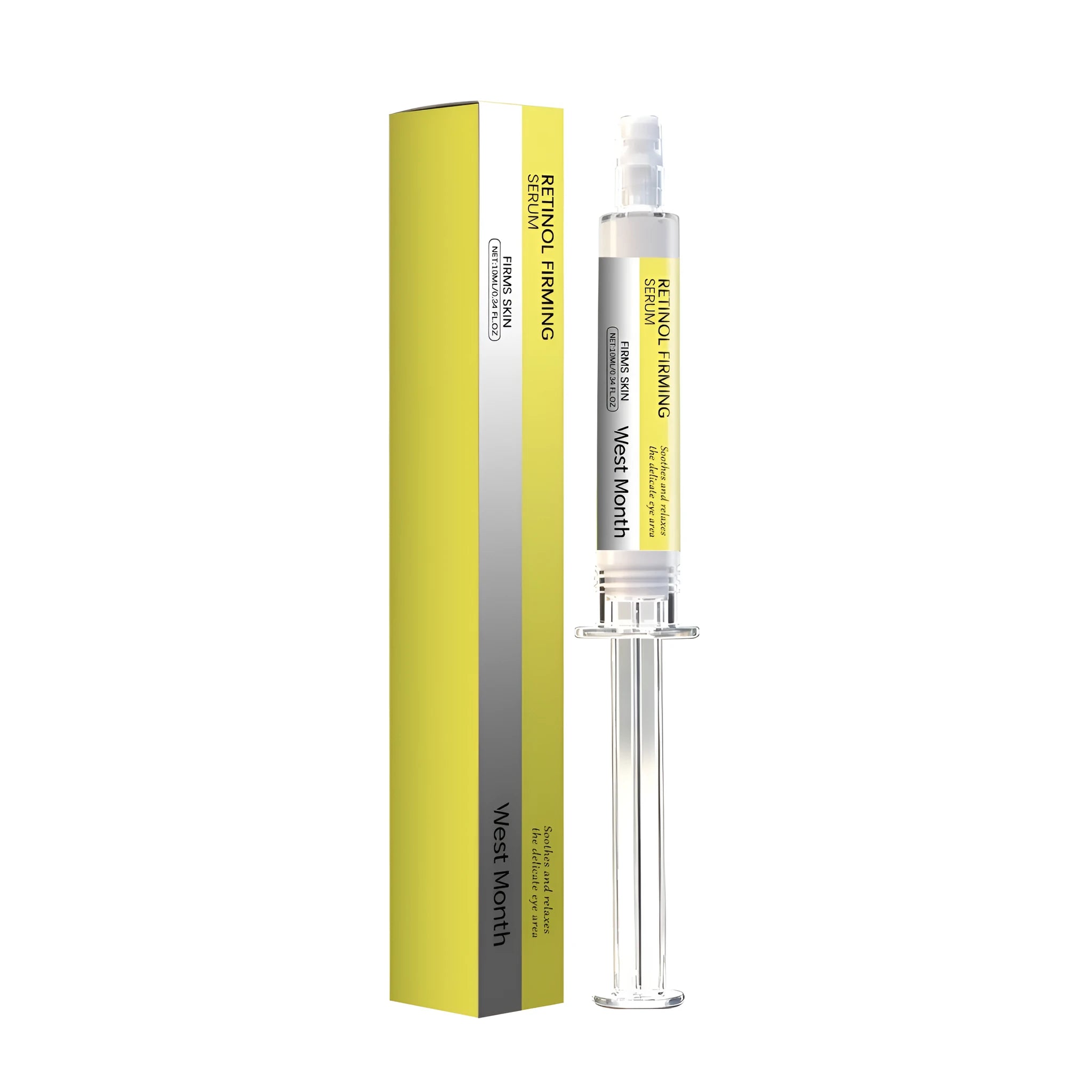 Retinol Firming Serum 10ml eye cream with hydrolyzed collagen in a white tube