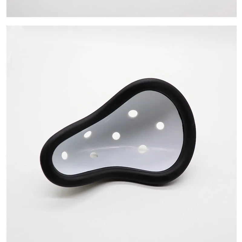 Rubber sports genital protector for adult and child sizes used in hockey, rugby, boxing and martial arts