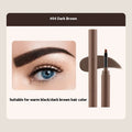 Double-headed eyebrow cream in five colour shades for natural brow definition