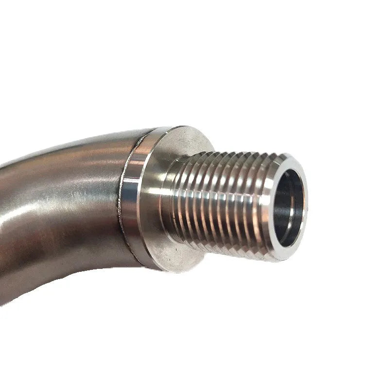 Car M18 1.5 temperature sensor adapter with gas flow cross over sub for automotive applications