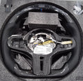 Black carbon fibre BMW steering wheel with LED display and heating for X3 X5 models
