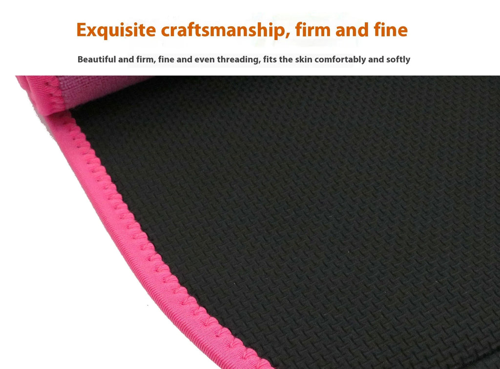 Neoprene fitness lumbar support belt for waist protection during running and sports