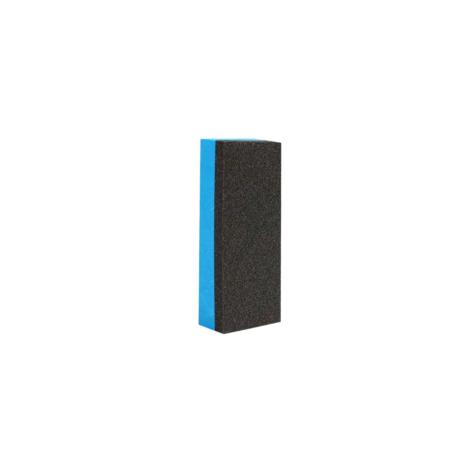 Automotive iron powder rust remover spray bottle with sponge applicator for car bodywork.