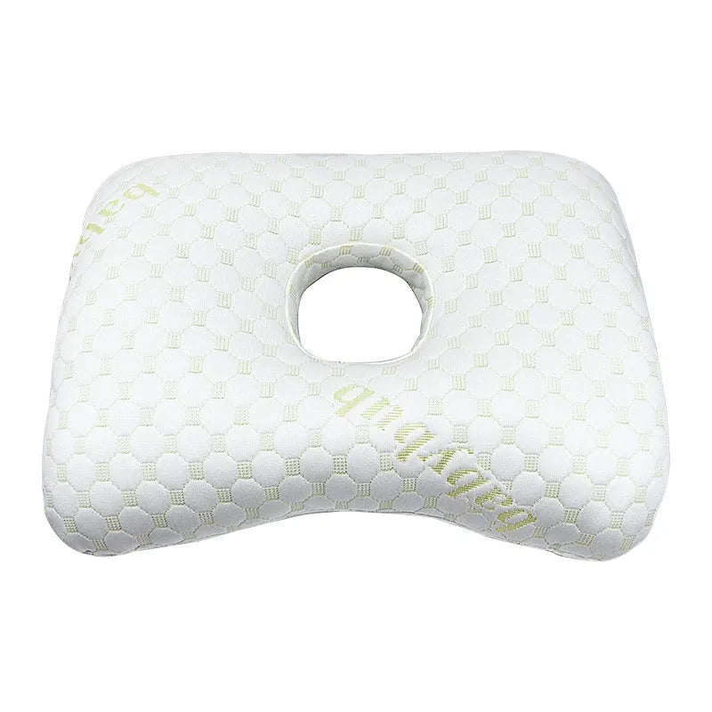 Beauty salon single hole ear pillow in new Chinese style with polyester fibre filling