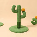 Masson cat scratch board with sisal scratching surface and cactus design climber for pet cats.