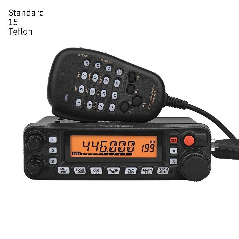 High-power car interphone for vehicle communication during self-driving tours and road trips
