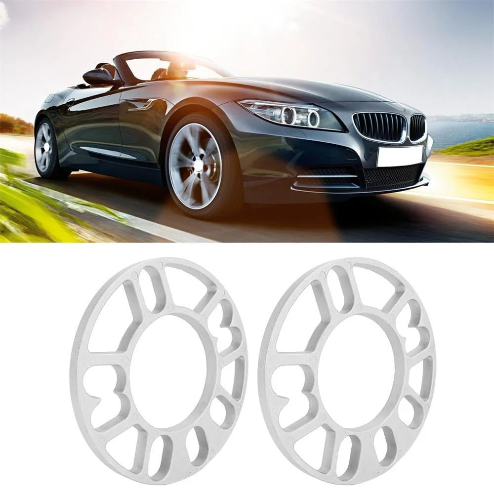 Automobile wheel hub widening gasket for modification projects with multiple thickness options