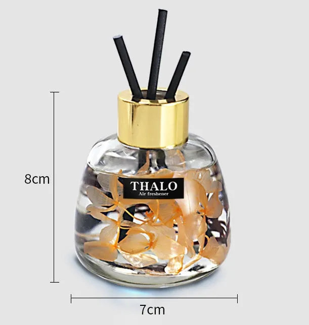 Glass bottle car perfume ornament aromatherapy diffuser in bottle shape with loose incense