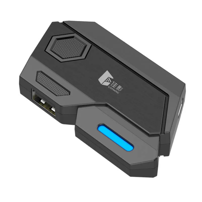 Gaming keyboard mouse converter for mobile devices with USB interface