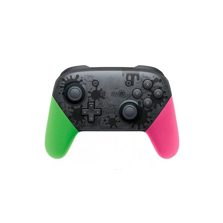 Wireless Bluetooth gamepad with vibration function in black, white, red, or green colours