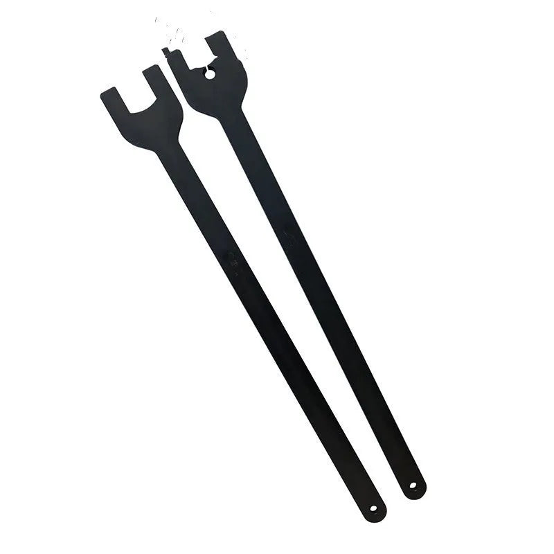 Land Rover fan wrench set showing 36mm and 40mm alloy steel spanners