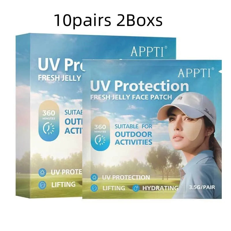 UV-proof outdoor sports protection eyes mask with 5ml content in standard packaging