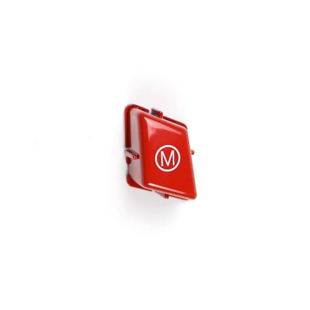 BMW steering wheel M1 and M2 mode button replacement accessories in red and blue colours