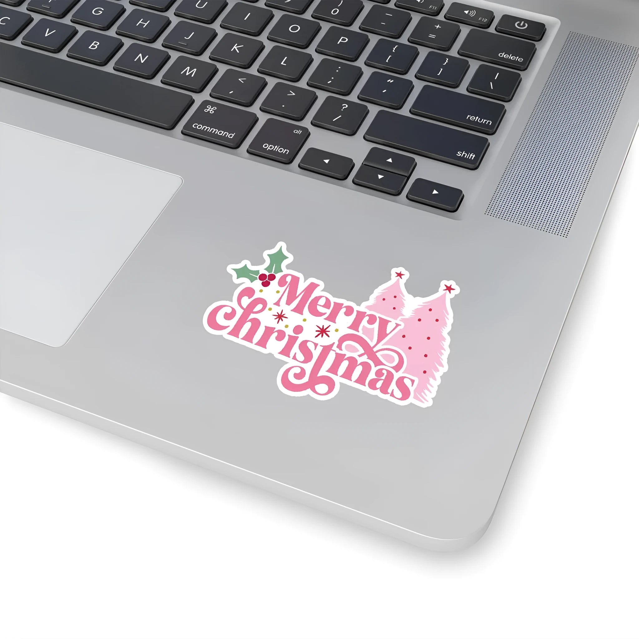 50 pack waterproof Christmas decoration stickers with cute designs for cars and electronics