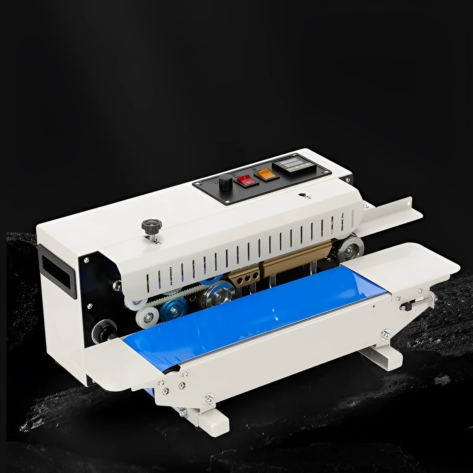 Manual steel seal sealing machine for printing date codes on plastic bags