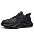 Chinese Loong casual sneakers with dragon print design on a breathable fly knit upper and rubber sole.
