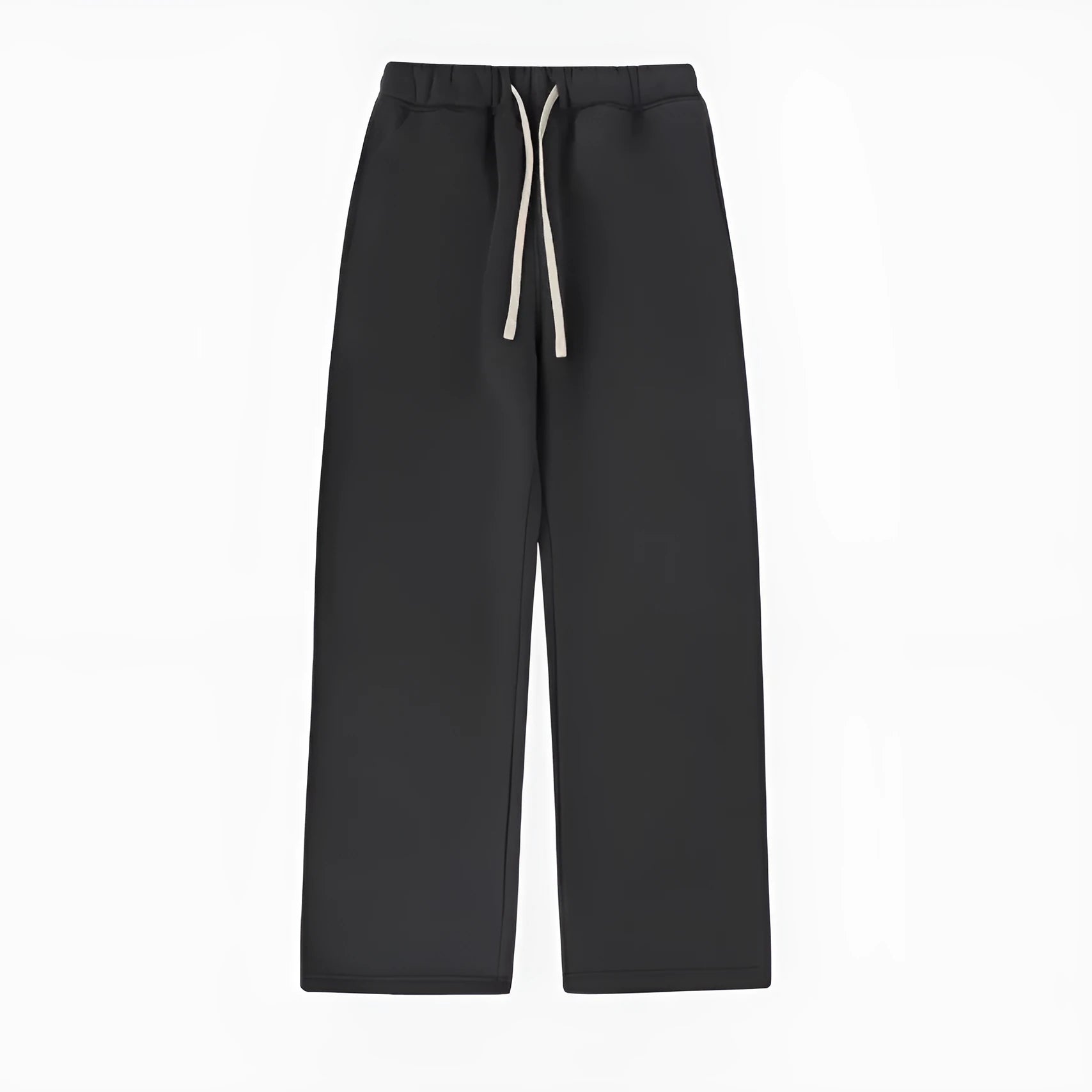 Men's fleece-lined sweatpants with elastic waistband in six colour options