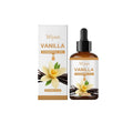 30ml bottle of vanilla flavoured oil with natural vanilla and vitamin E ingredients