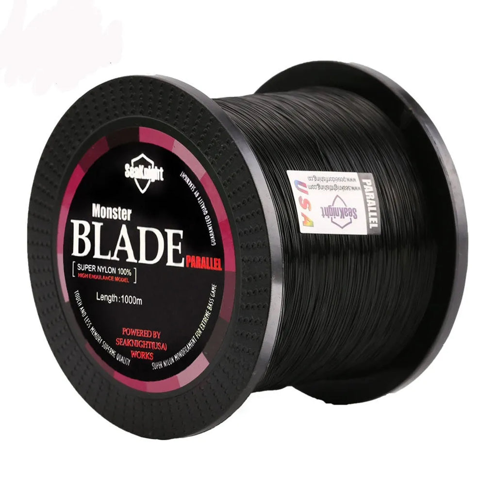 Seaknight 1000M monofilament nylon fishing line spool in five colour options