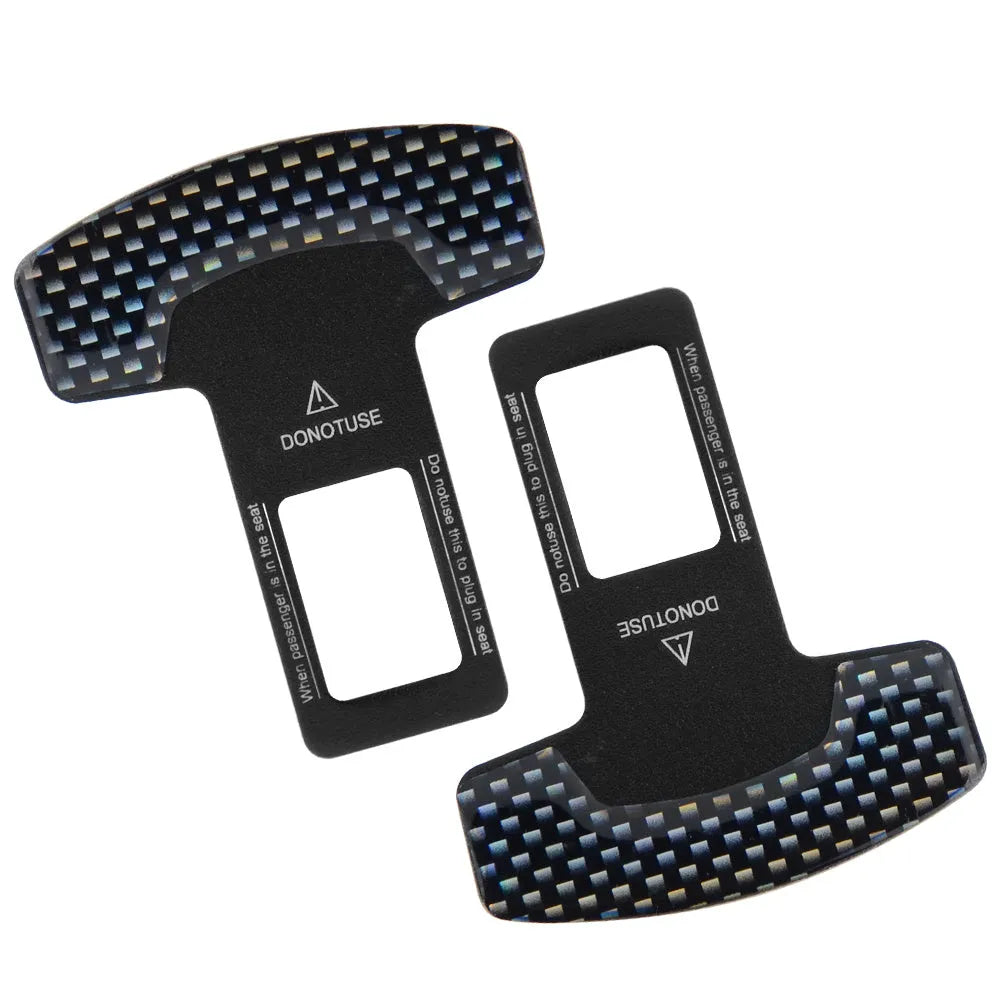 Aluminium alloy lock tongue buckle bottle opener with frosted carbon fibre finish