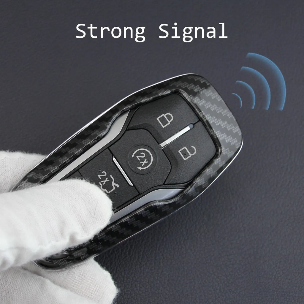 Plastic protective shell for car remote control keys showing single shell design