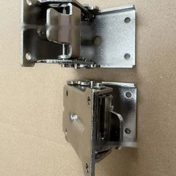 Furniture foot folding hinge with 0-90 degree adjustment in multiple electroplated finishes