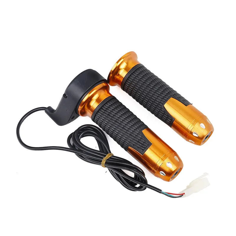 Three-wheel electric car accelerator modification kit with three-speed rotating handle in plastic construction