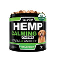 Calm Down And Chew herbal health supplement bottle with 120 chewable capsules for natural relaxation