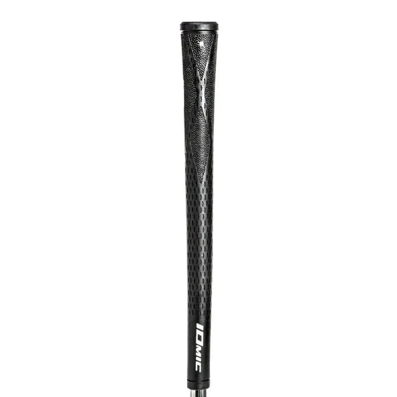 TPE material golf club replacement grip in various colours including pink, red, blue, white and two-tone options.
