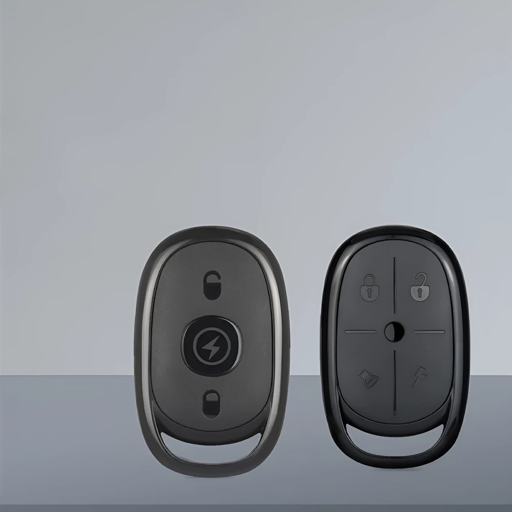 433MHz wireless copy remote control for electric cars with 3V battery and 60mm x 37mm dimensions.