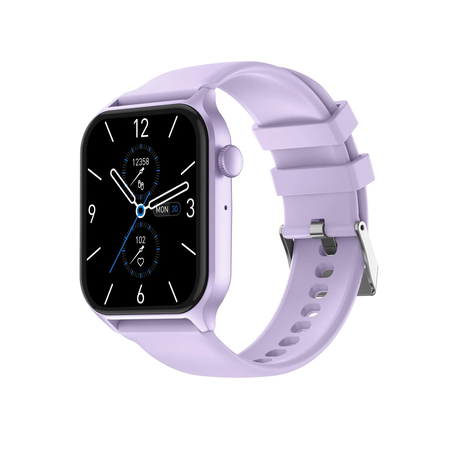 Z145 smart watch in multiple colours showing touch screen with health metrics display