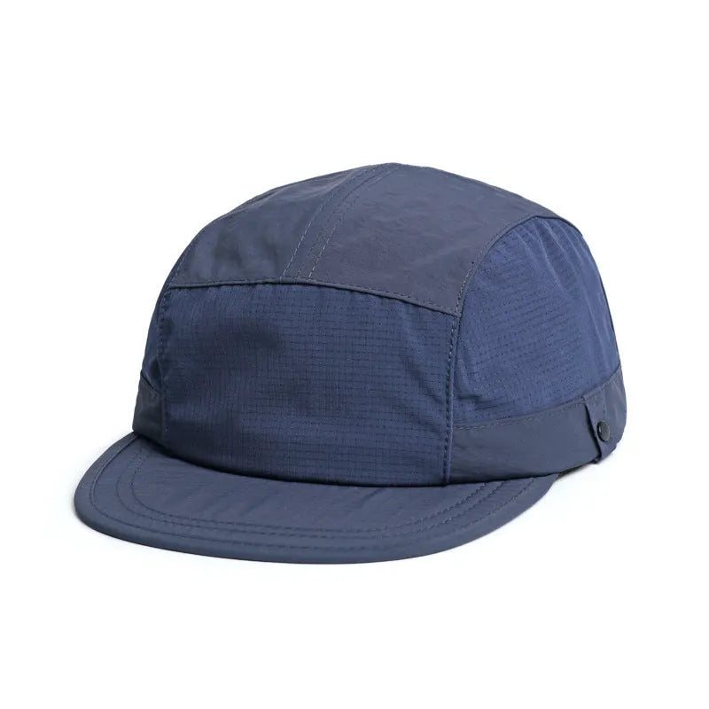 Breathable polyester tongue cap in dome crown style with sunshade function available in multiple colours size M