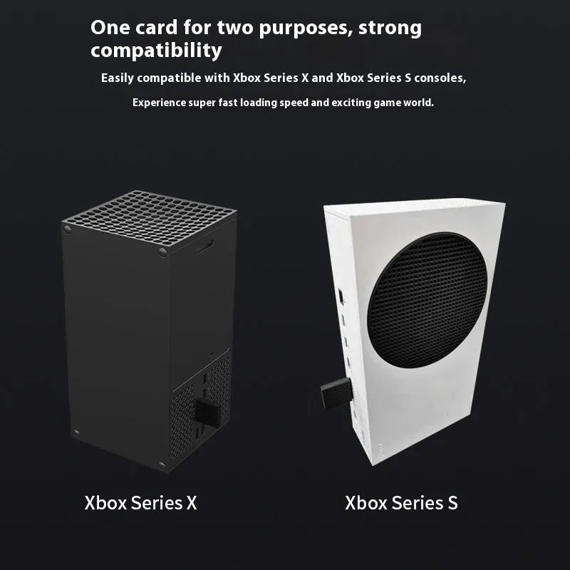 Aluminium alloy Xbox Series X/S hard drive switching box with screwdriver and manual